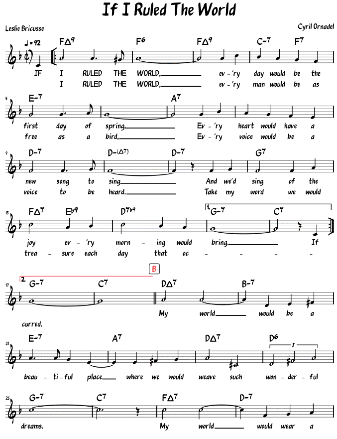 Sheet Music